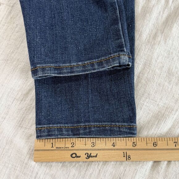 Kensie Jeans Women's Size 4/27 Floral Embroidered Slim Leg Jeans High Rise Denim - Picture 15 of 16